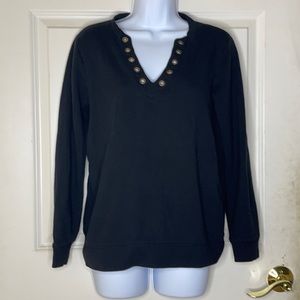 Black Vneck Sweater